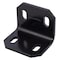 Hampton Hampton 2.4 in. H X 3 in. W X 3/16 in. D Black Steel Inside/Outside Corner Brace 02-3405-208 - alternate 1